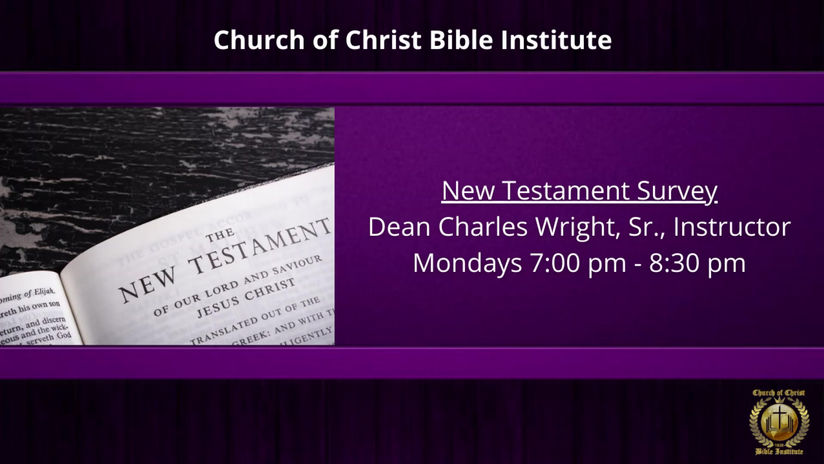 New Testament Survey